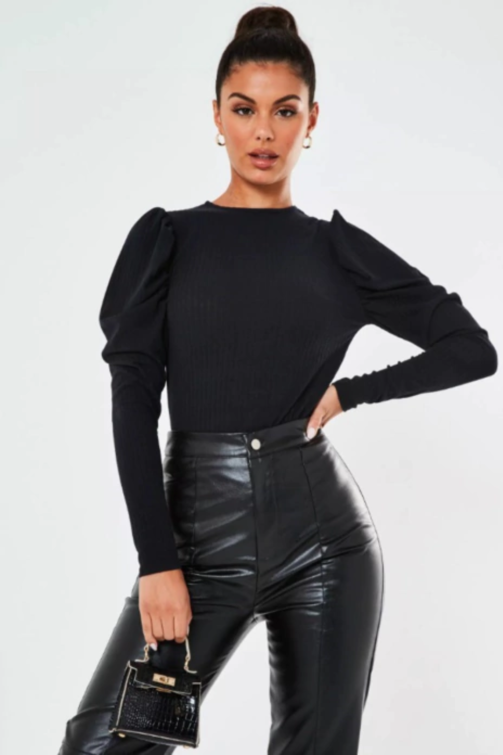 Body Feminino Longa Manga Godê