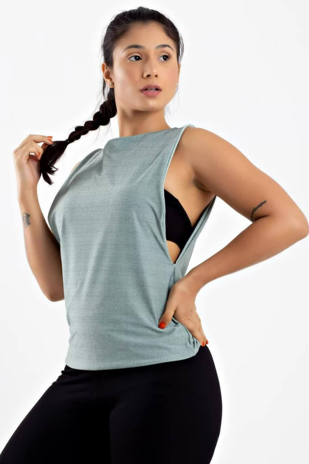 REGATA VERDE METAMORFOSE FITNESS DUPLA FACE