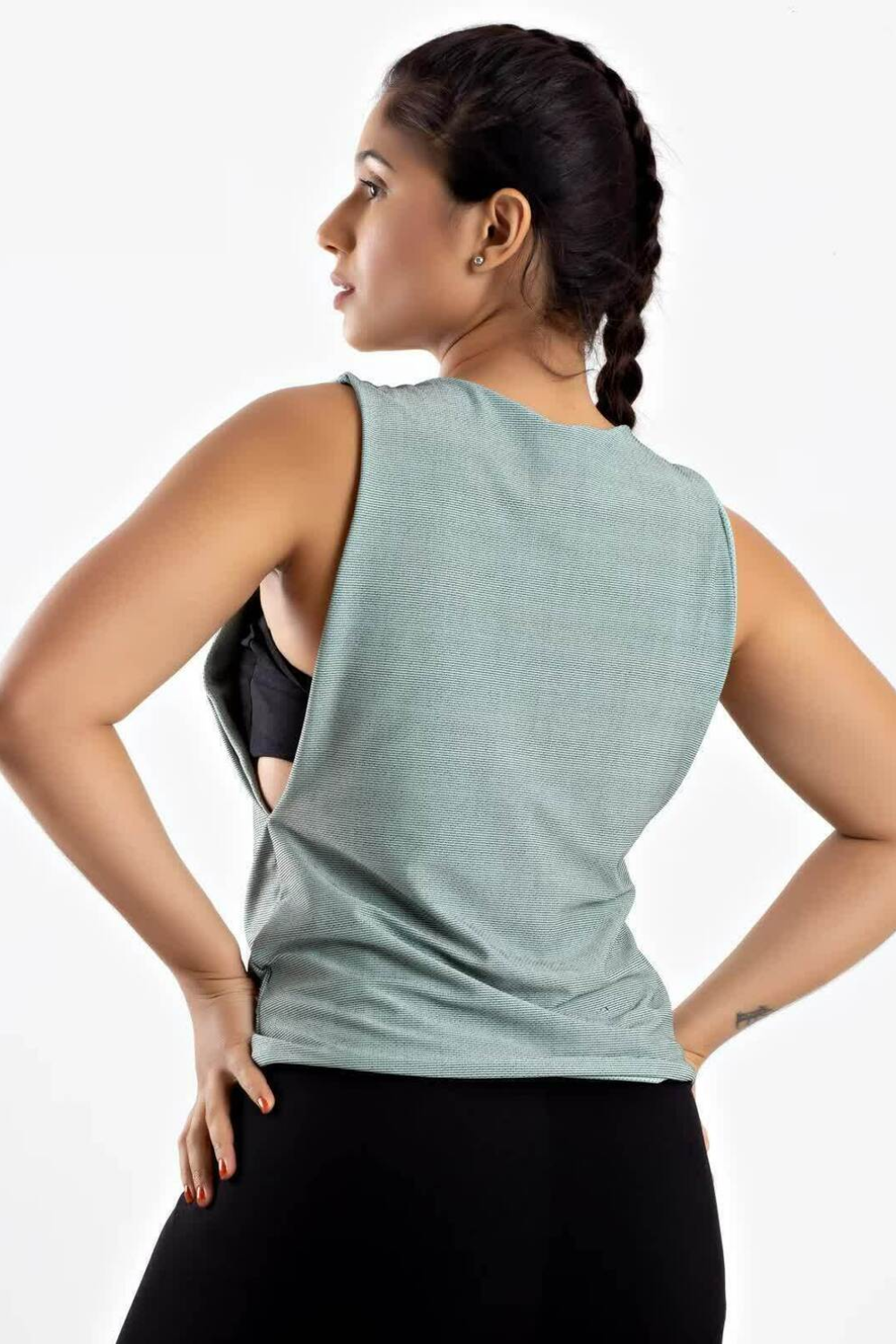 REGATA VERDE METAMORFOSE FITNESS DUPLA FACE