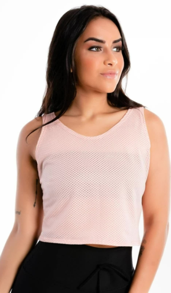 Blusa Tela Rose Feminina